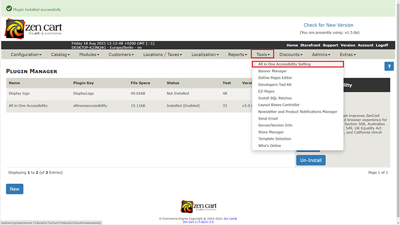 ada wcag accessibility integration