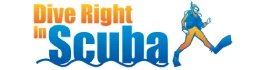 dive right in scuba Logo