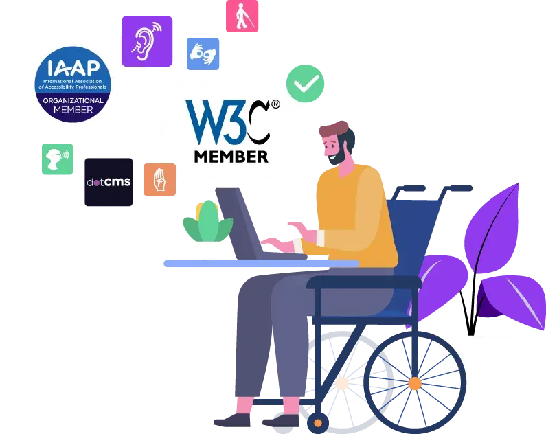 Dot CMS Website Accessibility