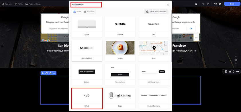 flexbe ada website accessibility