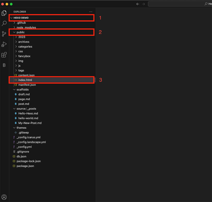 hexo website accessibility remediation