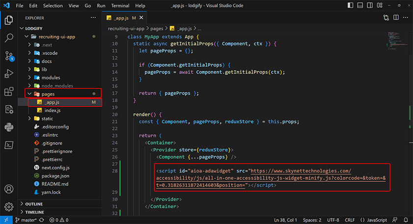 lodgify wcag web accessibility