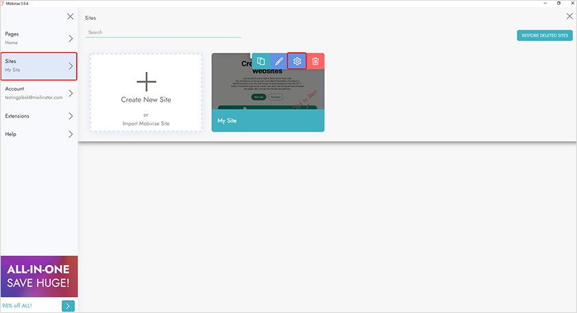 Mobirise website accessibility remediation