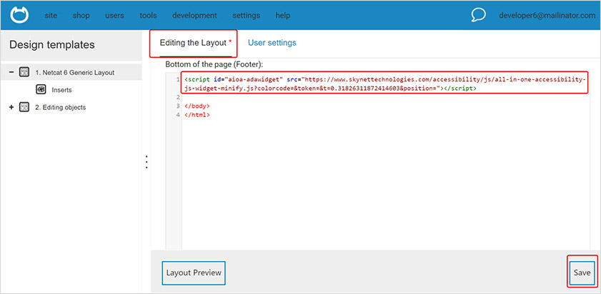 netcat ada website accessibility