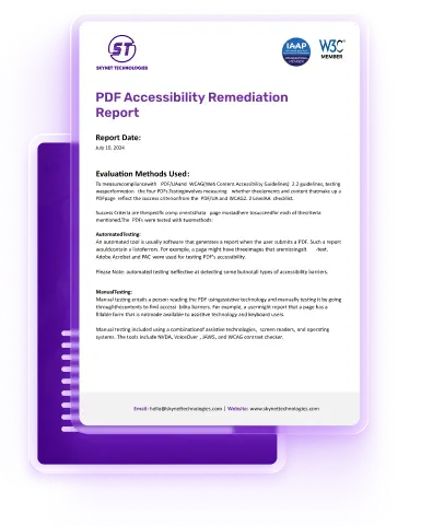 Accessible PDF Remediation
