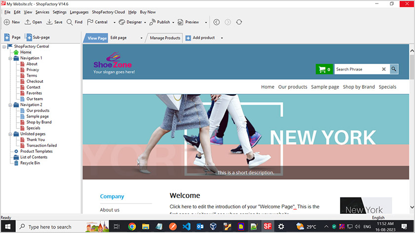 shopfactory website accessibility remediation