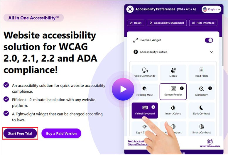 website wcag accessibility