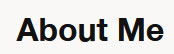 aboutme theme logo