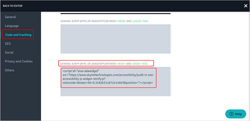 webself wcag web accessibility