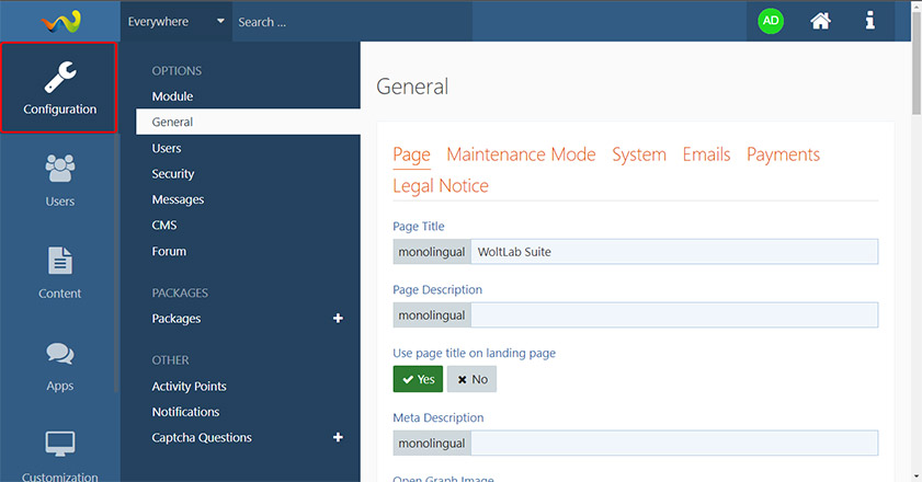 woltlab website accessibility remediation
