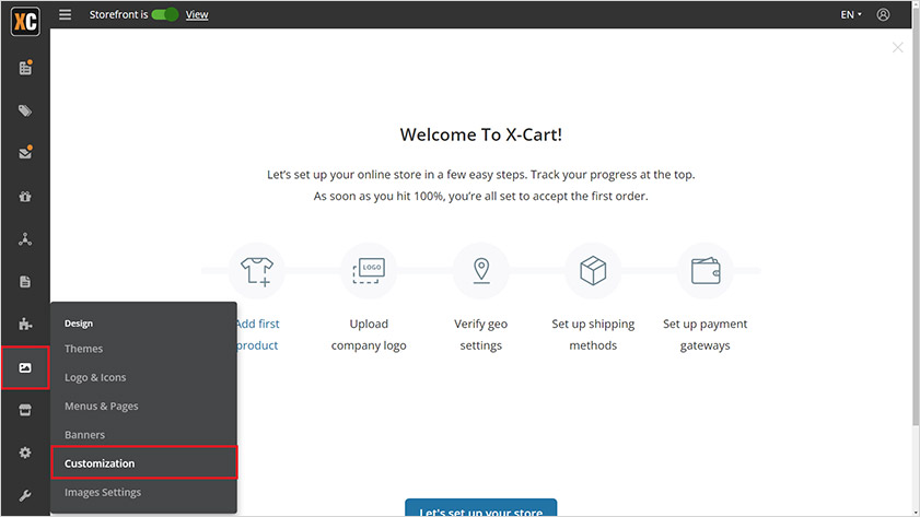 X-Cart website accessibility remediation