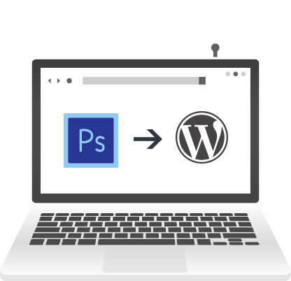 Convert PSD to Wordpress