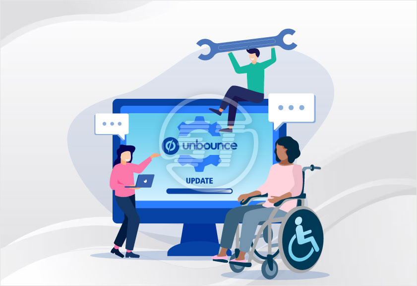 unbounce web accessibility widget