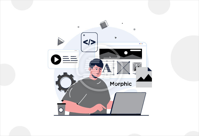 Morphic web accessibility widget