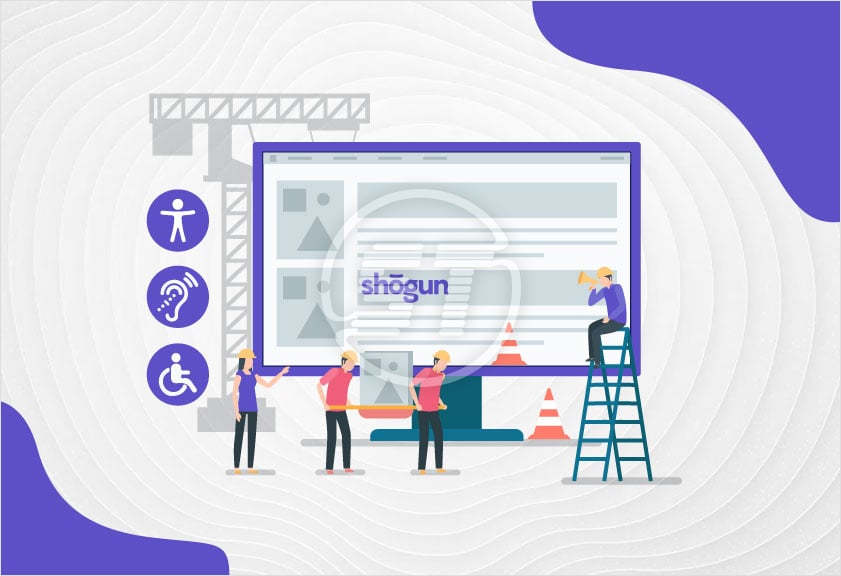 Shogun web accessibility widget