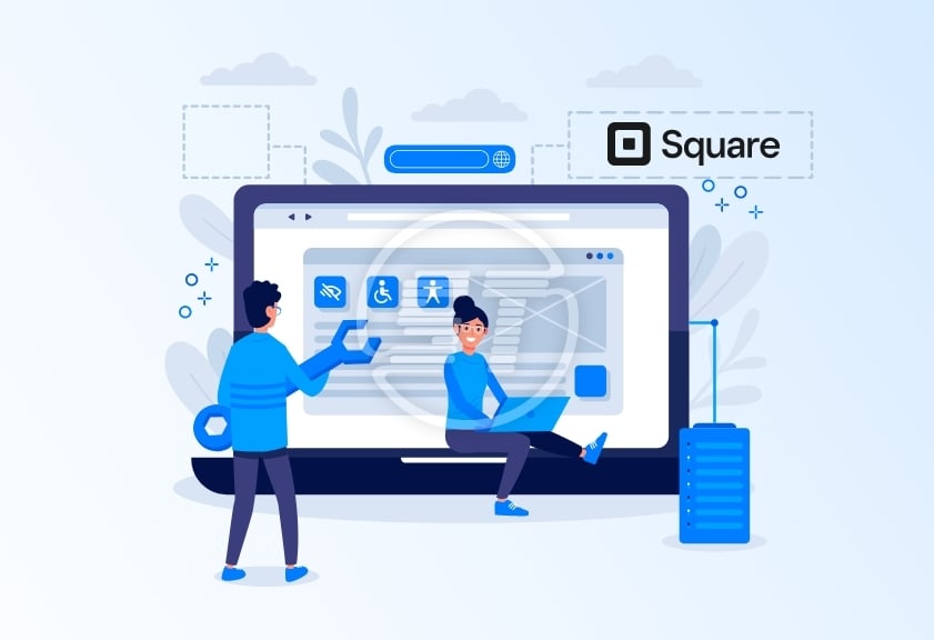 square web accessibility widget