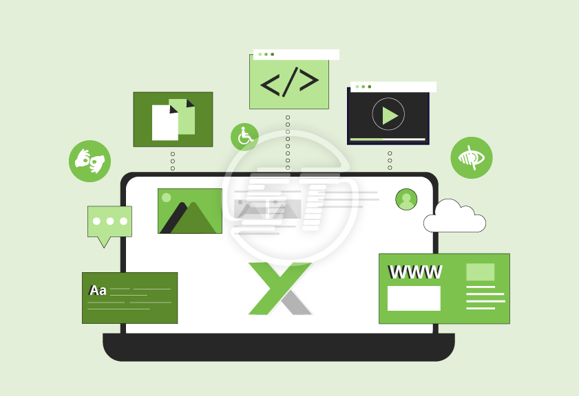 Xyleme web accessibility widget