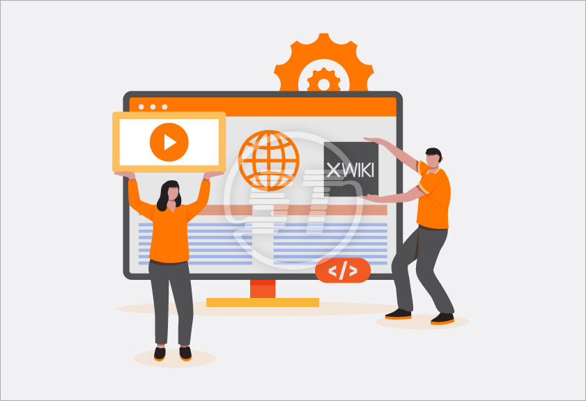 XWiki web accessibility widget