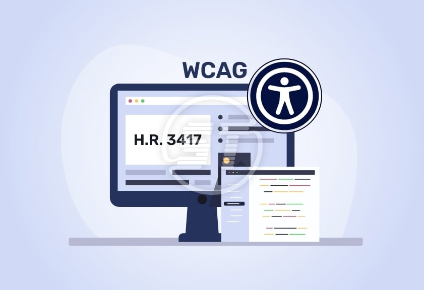 HR 3417 and WCAG