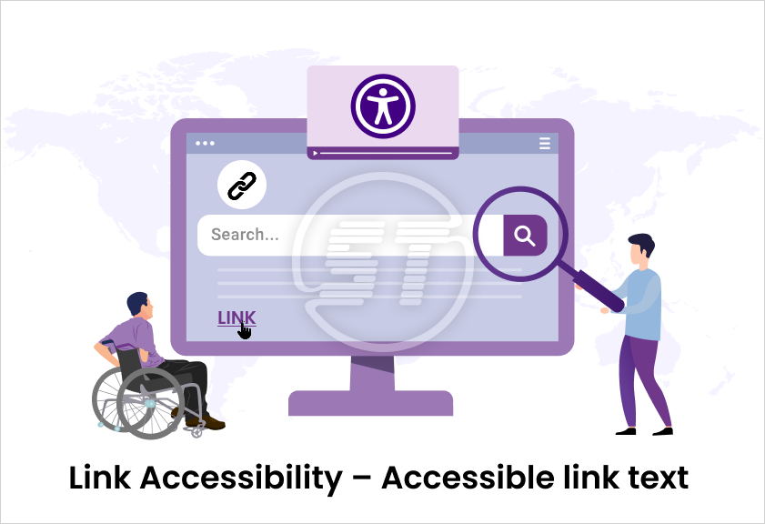 Accessibility link text