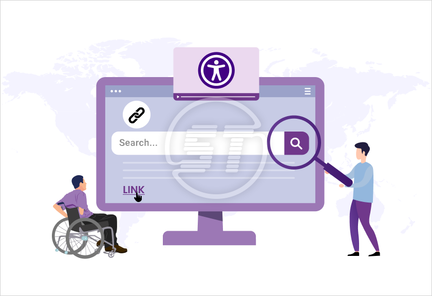 Accessibility link text