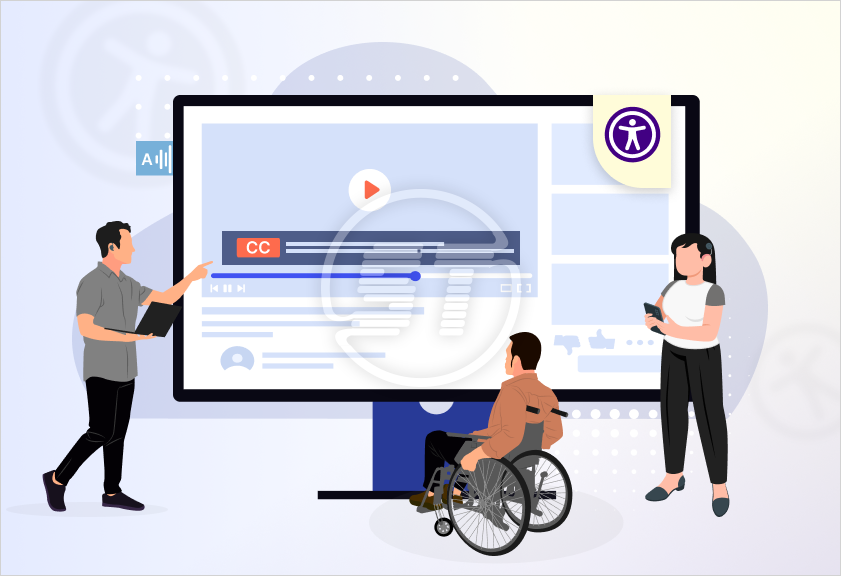 Closed Captions for video