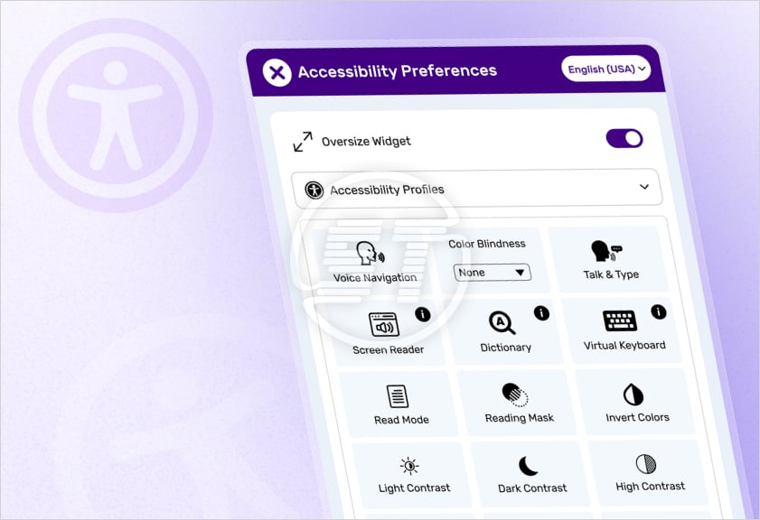 install website accessibility widget