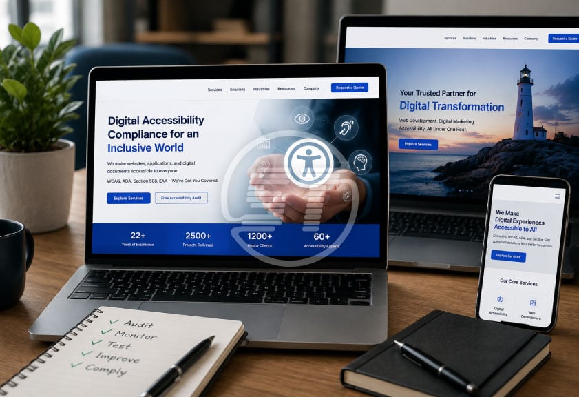 multiple website accessibility monitoring