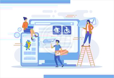Hostgator web accessibility widget