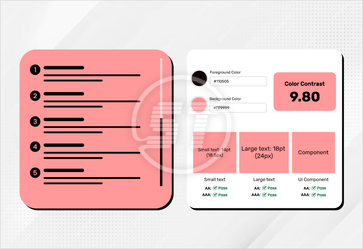 WCAG Color Contrast Checker Tools
