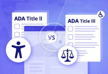 ADA Title II vs Title III
