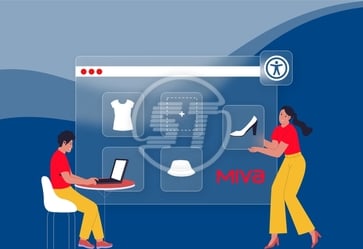 Miva web accessibility widget