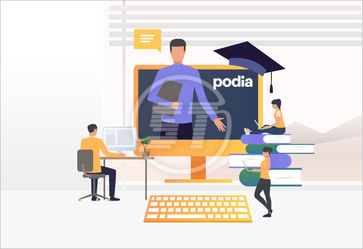 Podia web accessibility widget