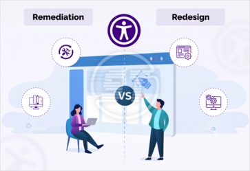 Accessibility Remediation vs Redesign
