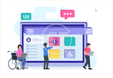 UX accessibility options