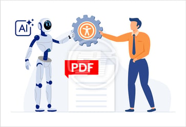 AI vs Human PDF Accessibility 